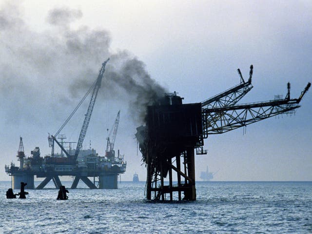 The Piper Alpha oil rig disaster