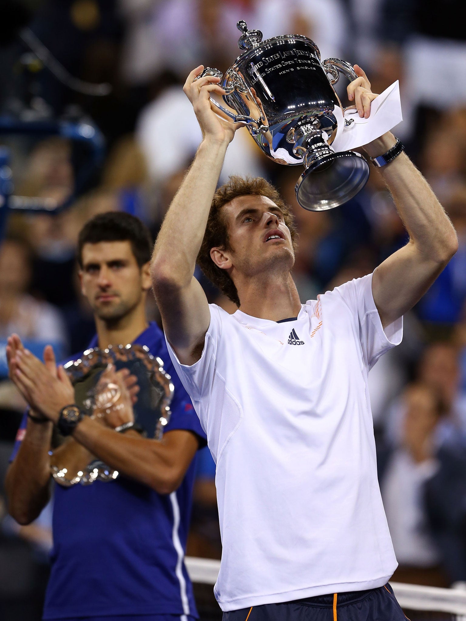 The last time the world's top two played, Murray won the US Open