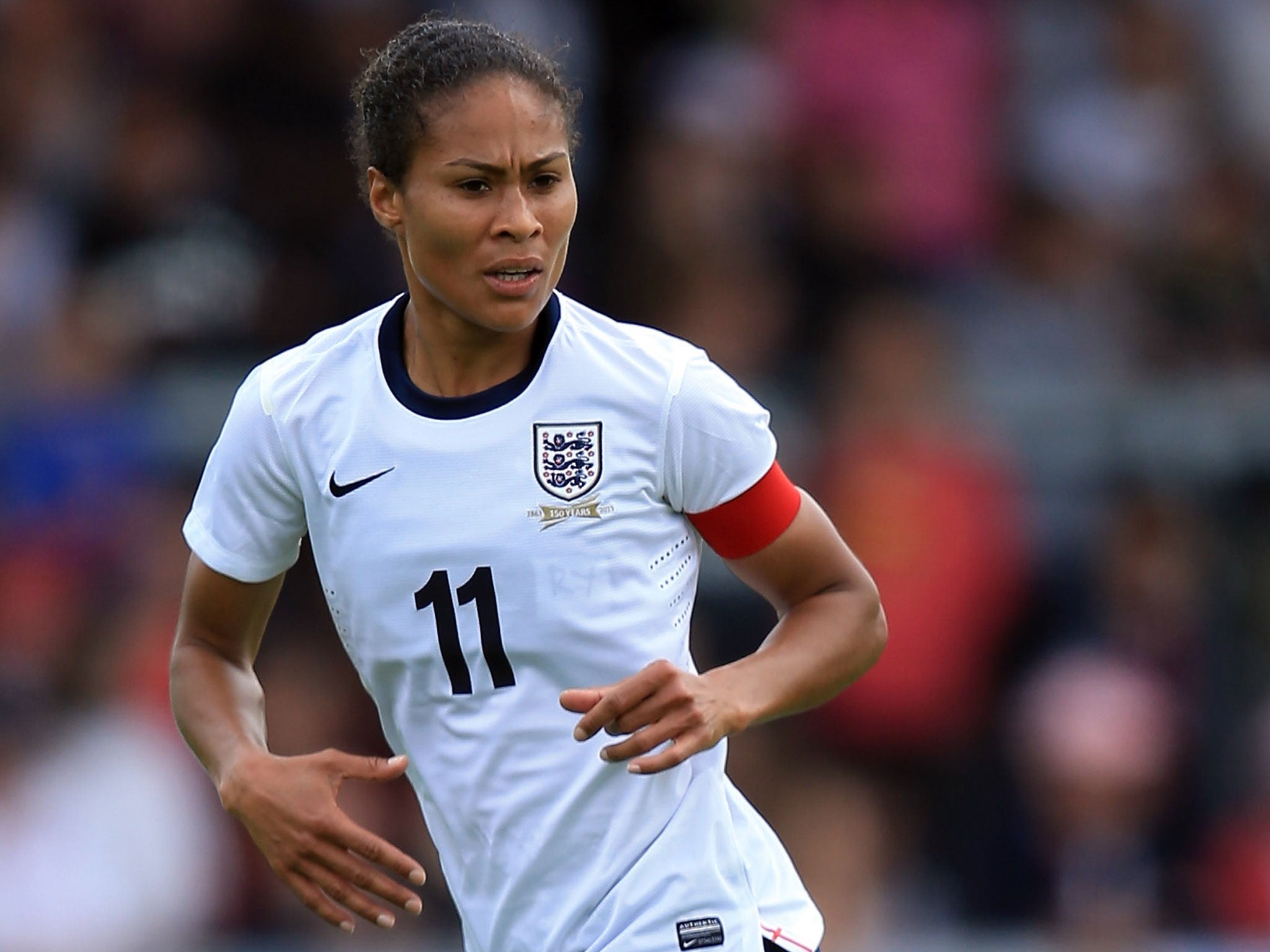 Rachel Yankey will head into the Women’s Euro 2013 finals as the country’s record caps holder