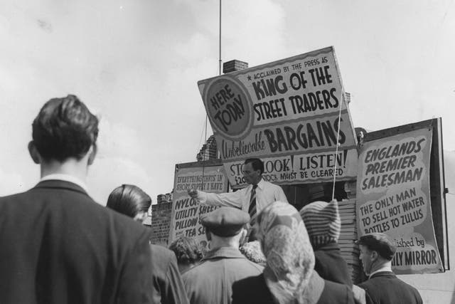 Sales today is an unpopular job, in stark contrast to the 50s when one man declared himself King of street traders