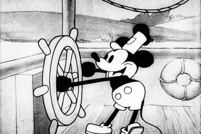 <p>Disney’s copyright on its Steamboat Willie Mickey Mouse cartoon expires in 2024 </p>