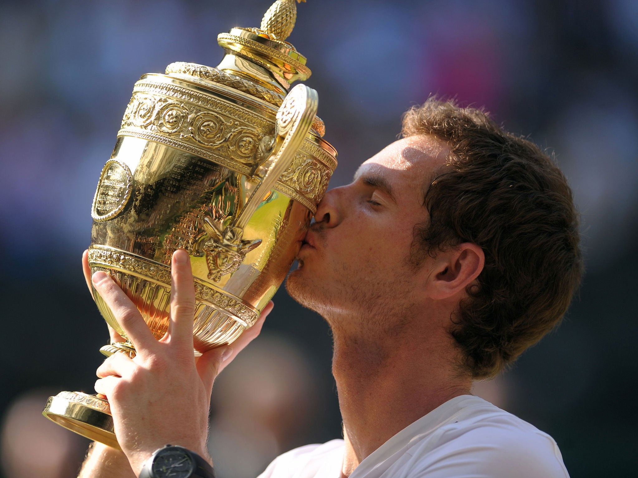 Murray became the first Briton to win the men's Wimbledon singles title since Fred Perry's 1936 triumph