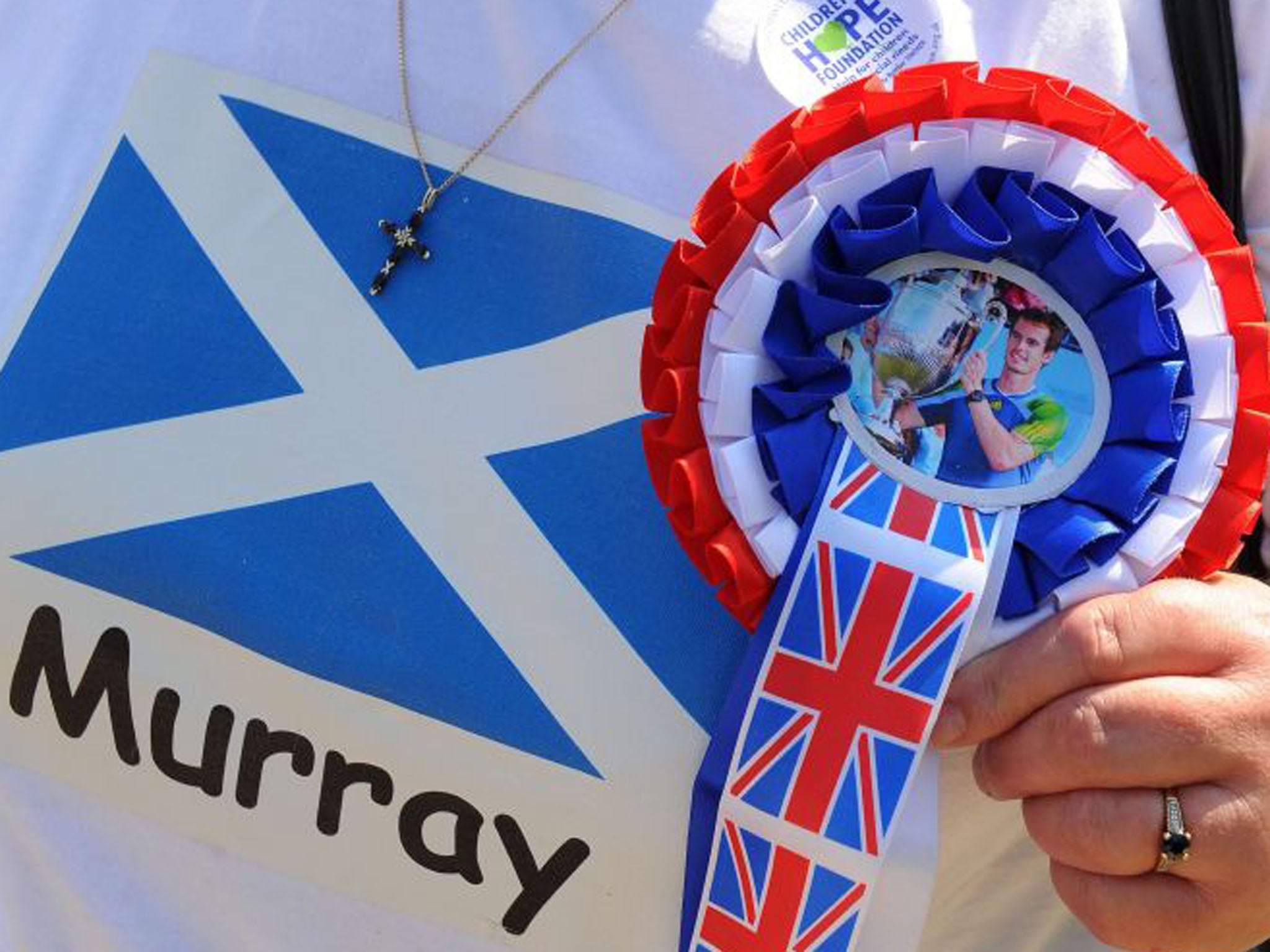 An Andy Murray fan