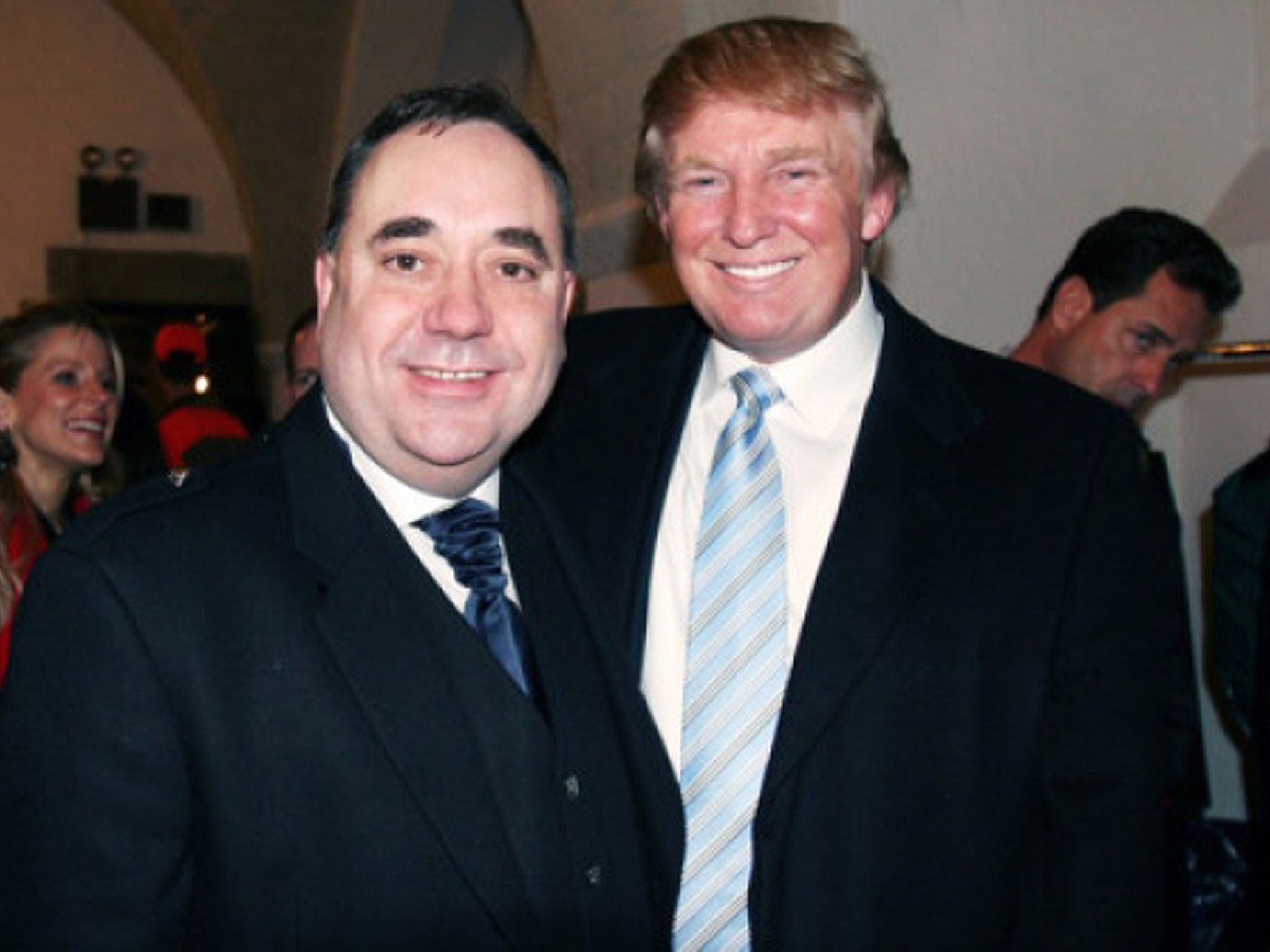 Alex Salmond and Donald Trump