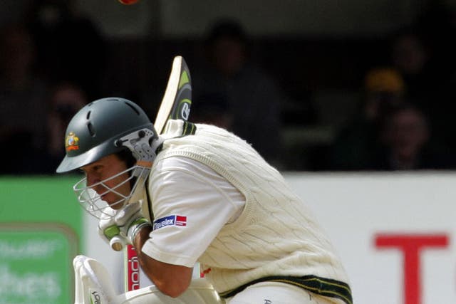 Ricky Ponting in action for Surrey