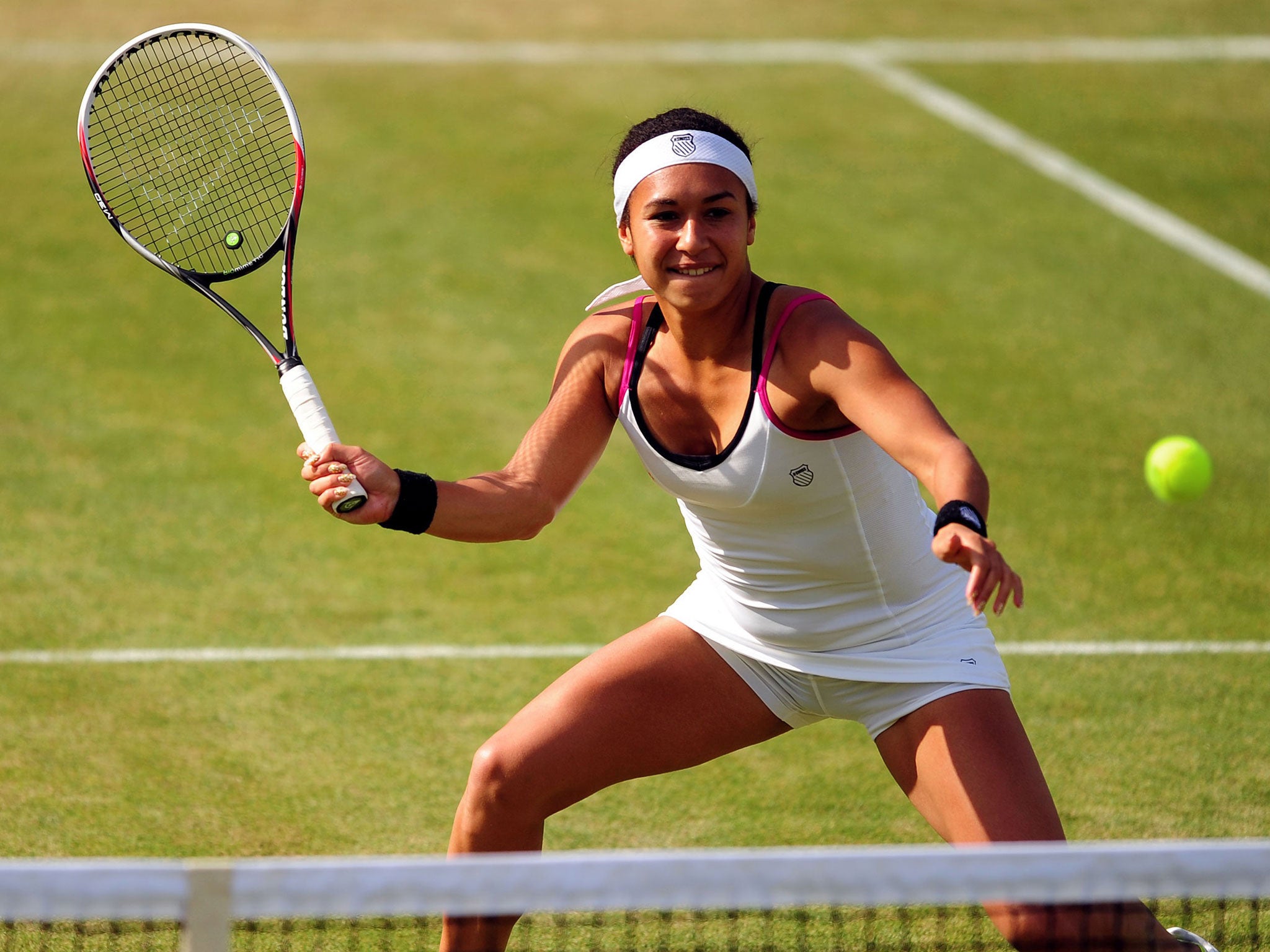 Heather Watson became the first British woman for 24 years to win a title on the main tour