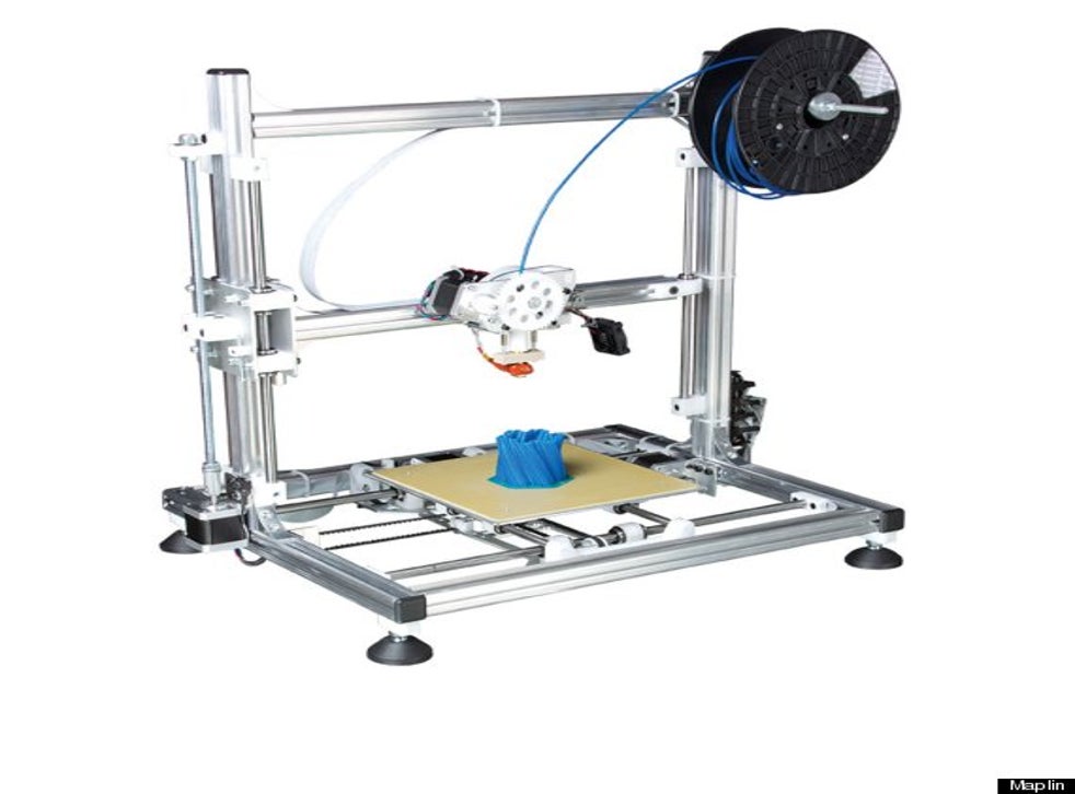 UK's first commercial 3D printer on sale in Maplin for £ ...