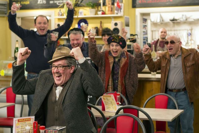 Count Arthur Strong: Perhaps just suffered a severe case of first-night nerves