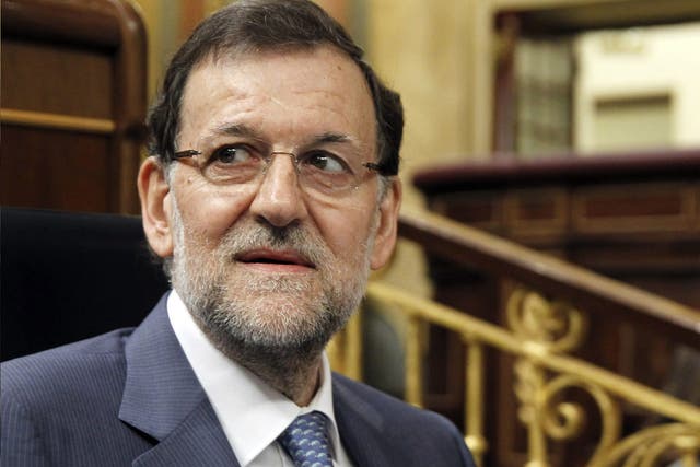 El Mundo yesterday printed a picture of a ledger purporting to show Mariano Rajoy received €42,000 in 1997