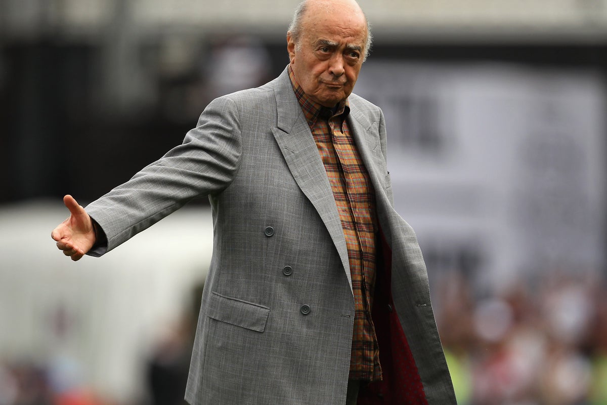 Mohamed Al Fayed accused of sexually assaulting former Fulham Ladies ...