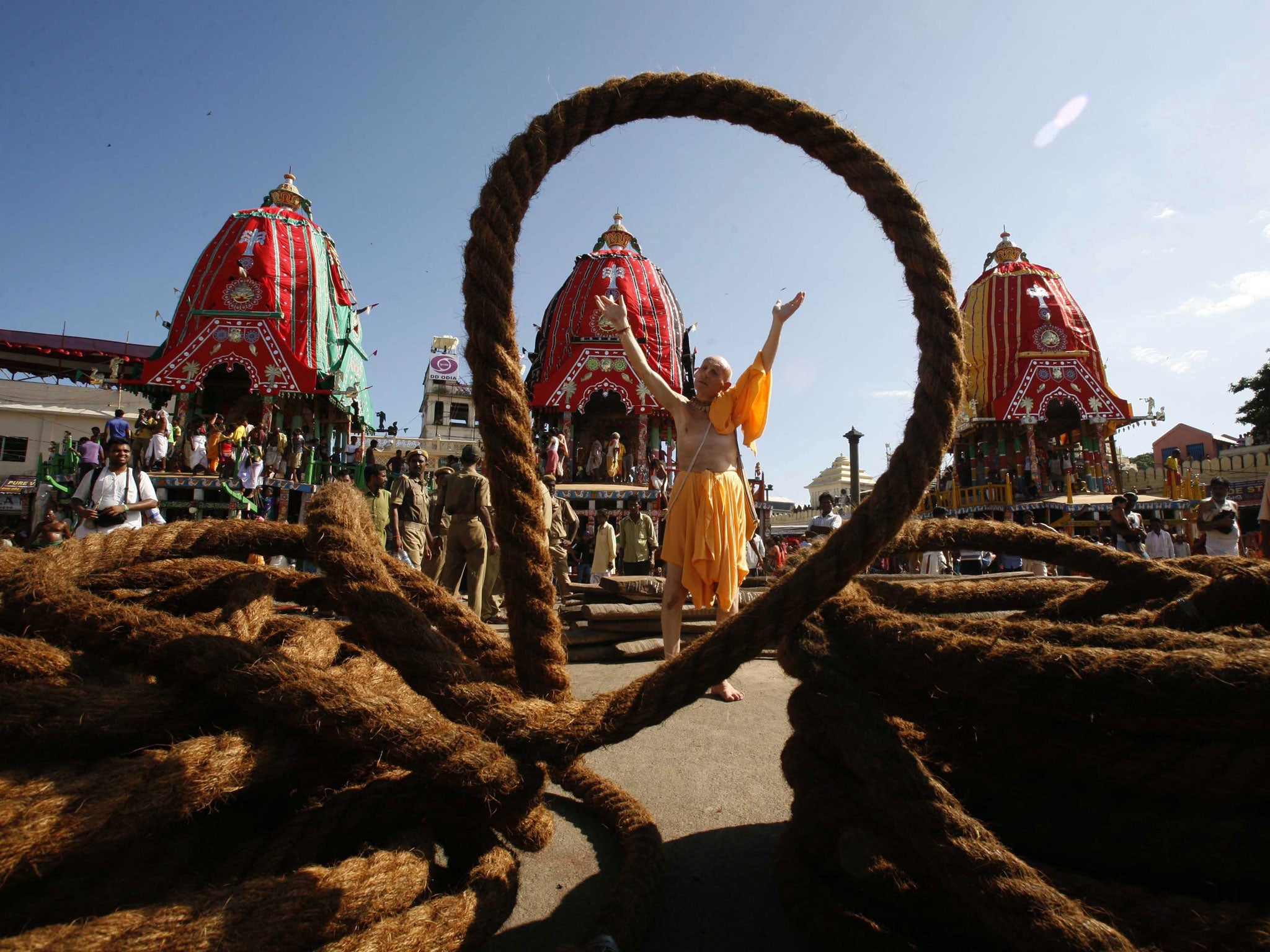 In pictures: Jagannath Rath Yatra festival in India | The Independent | The  Independent