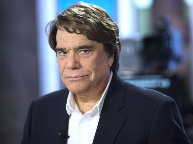 French businessman Bernard Tapie 