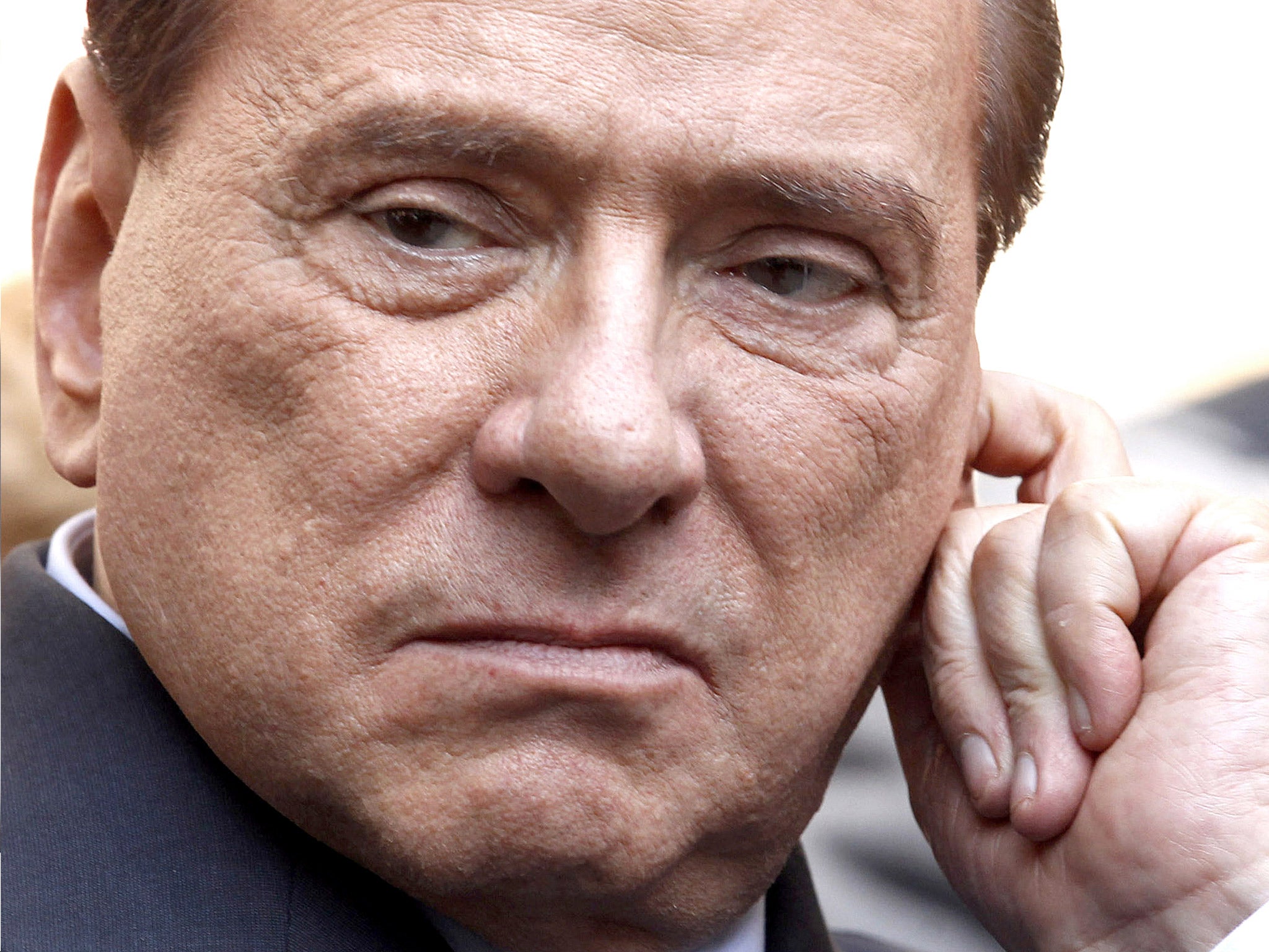 Berlusconi was convicted for tax fraud last November