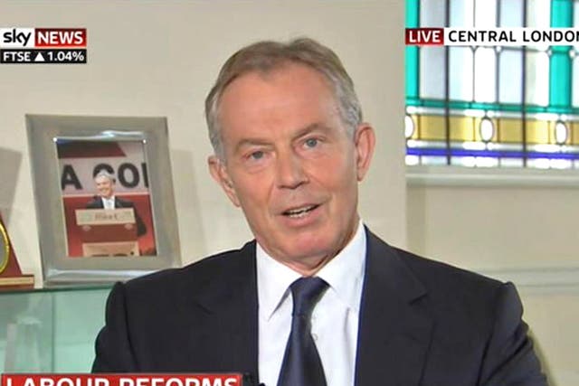 Tony Blair's double appearance on Sky News