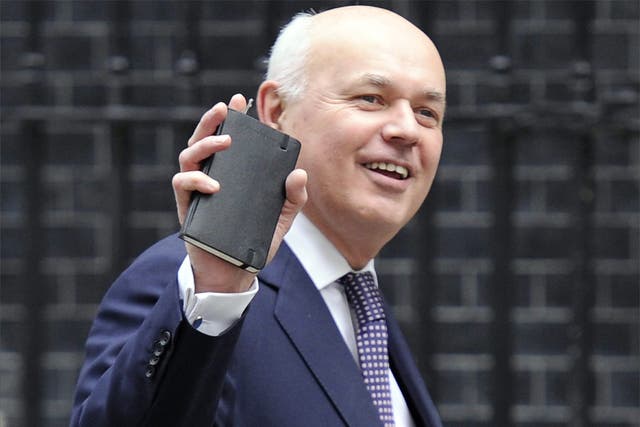 Iain Duncan Smith is facing criticism that Universal Credit leaves some families worse off
