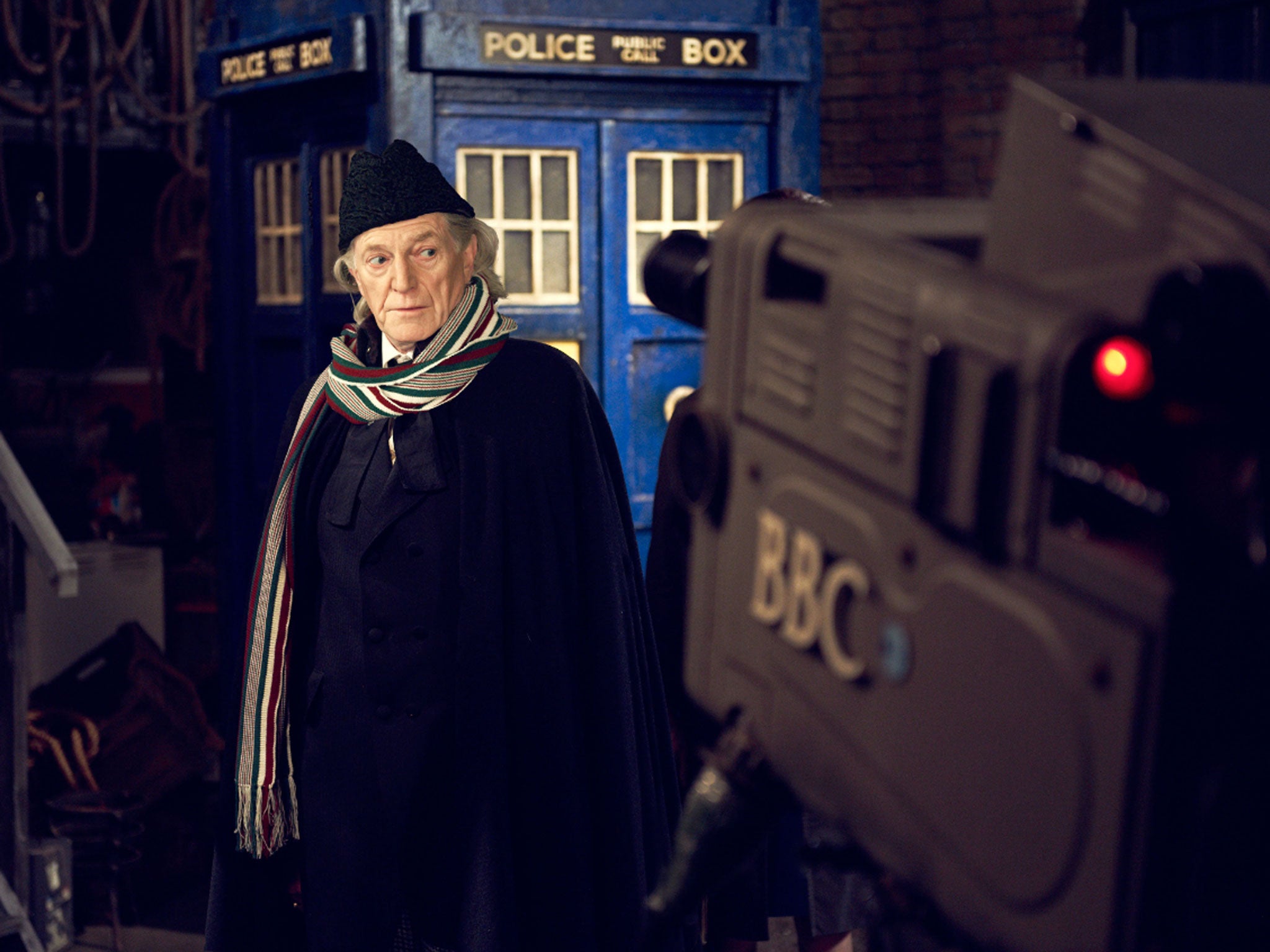 David Bradley as William Hartnell, in An Adventure in Space and Time