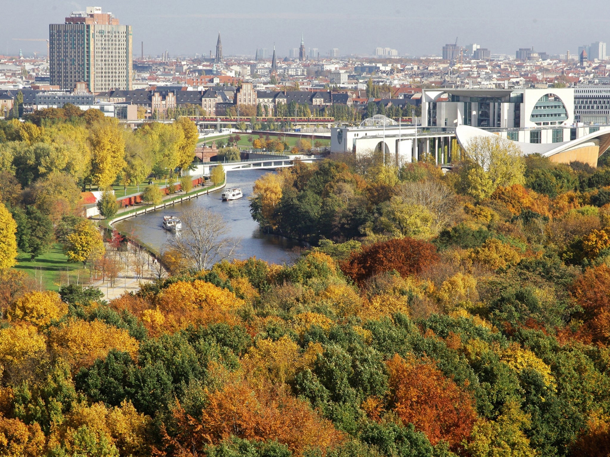 Green piece: the Tiergarten in the centre of the German capital