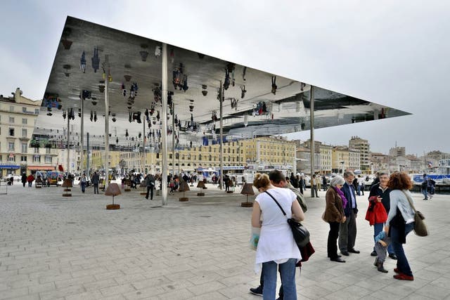 Norman Foster's Ombrière, in Marseille