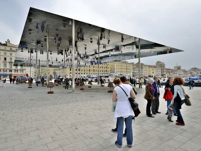 Norman Foster's Ombrière, in Marseille