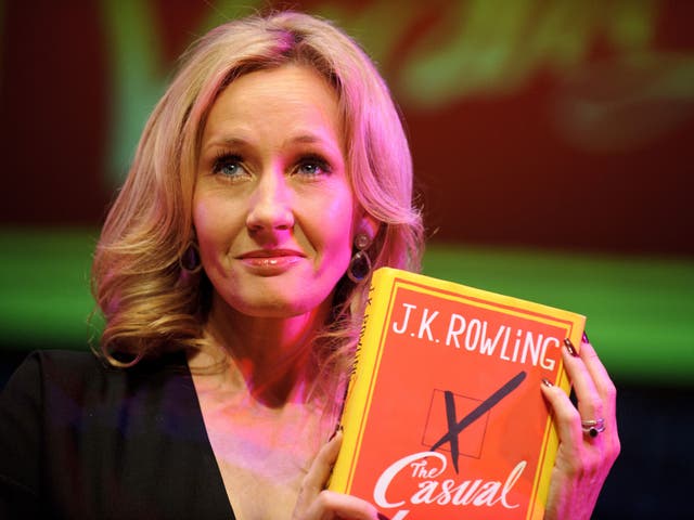 The most abandoned book was J K Rowling's The Casual Vacancy