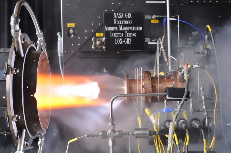 NASA have successfully tested the first-ever 3D printed rocket component.