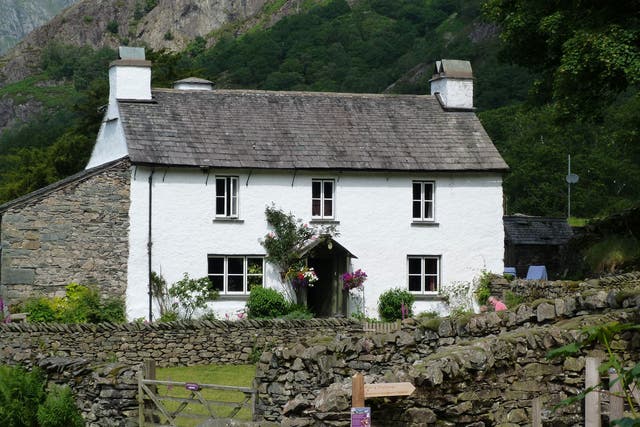 Lake escape: Yew Tree Farm was once owned by the writer Beatrix Potter but is now  a cosy rental, sleeping six