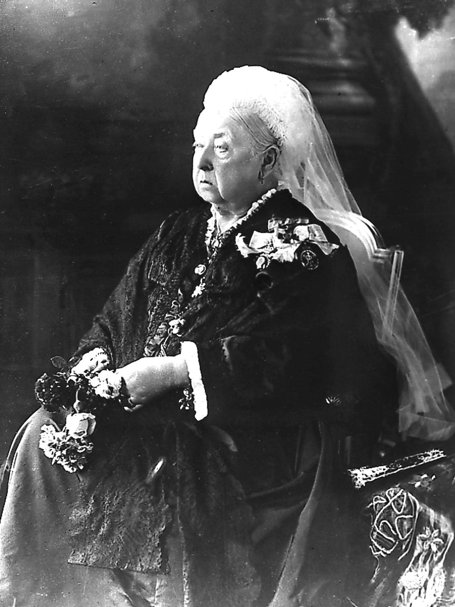 Queen Victoria, photographed for her Diamond Jubilee in 1897