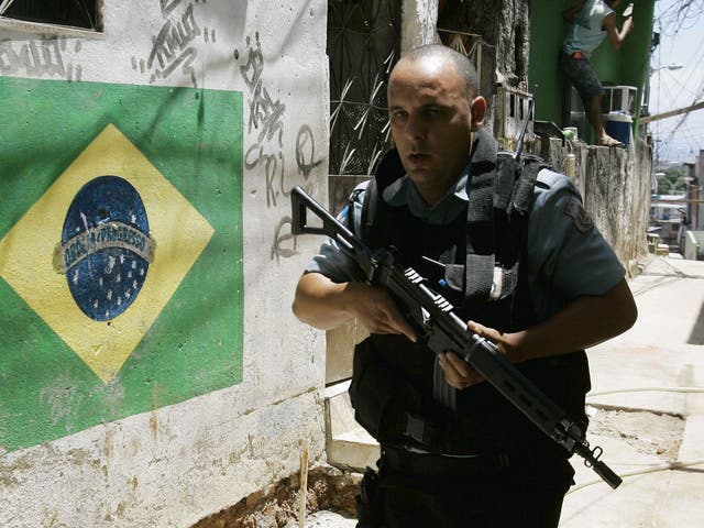 Military police in Rio