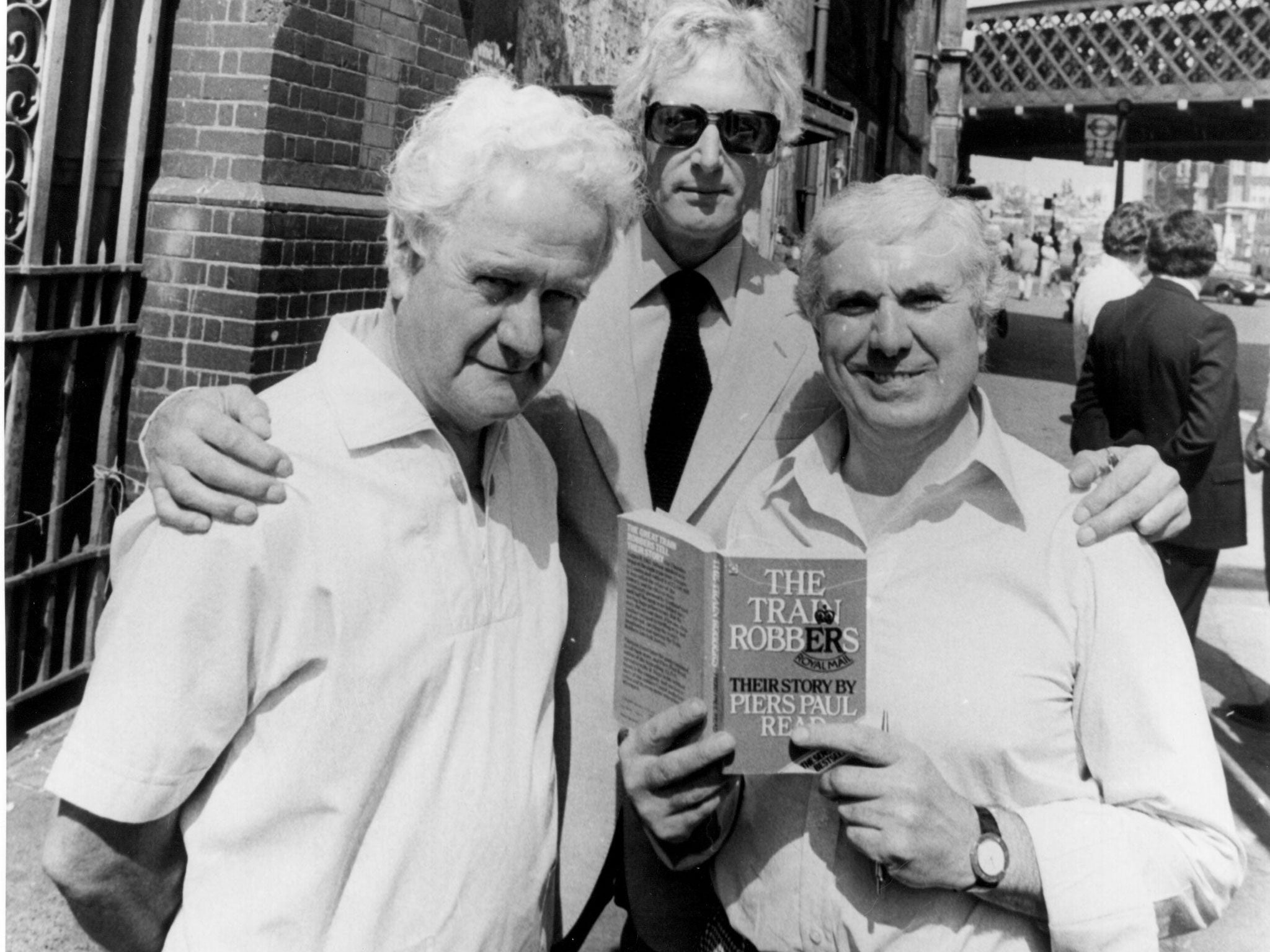 Roger Cordrey, Bruce Reynolds (centre) and Buster Edwards in 1979