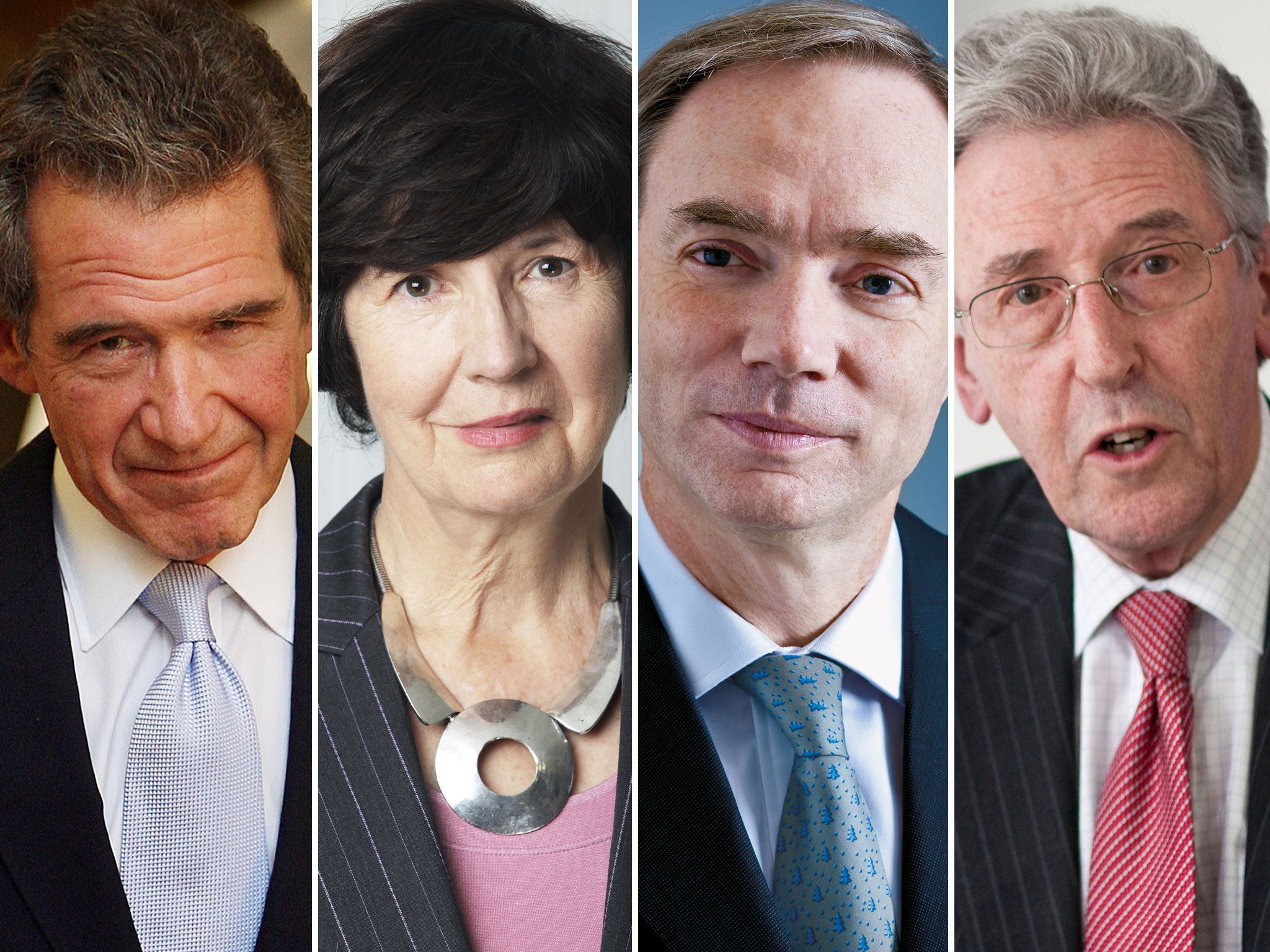 Industry figures Lord Browne, Baroness Hogg, Sam Laidlaw, and Lord Howell all advise the government