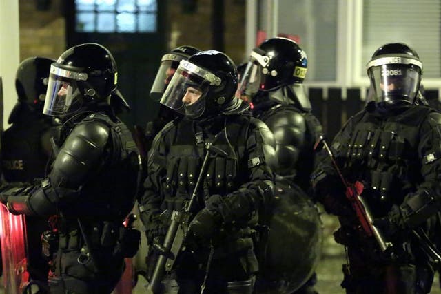 Four hundred extra police officers have been deployed in Northern Ireland