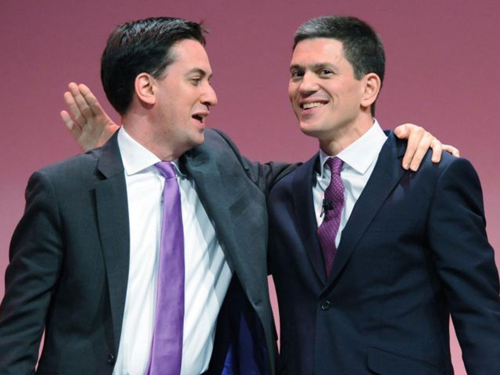 David Miliband has said his relationship with brother Ed is “healing”, as he issued a rallying cry to Labour that “it is all to play for” at the next general election.