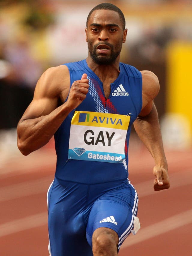 American 100-metre record holder Tyson Gay, who had promoted himself as a clean athlete, tested positive for a banned substance and said he will pull out of the world championships in Moscow