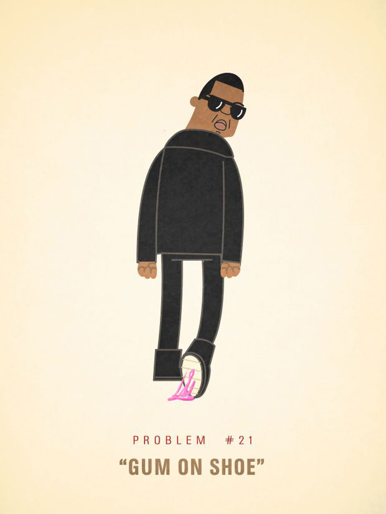 Ali Graham's Problem 21: Gum on Shoe