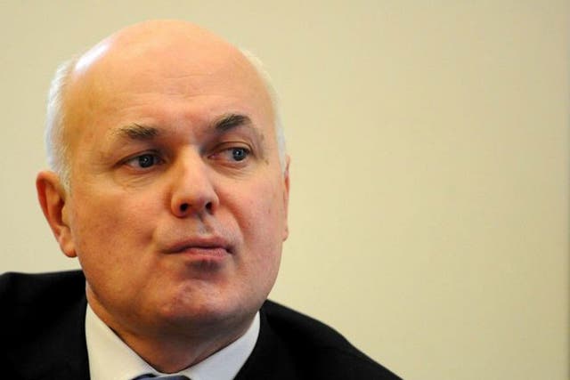 Iain Duncan Smith defended the benefit caps