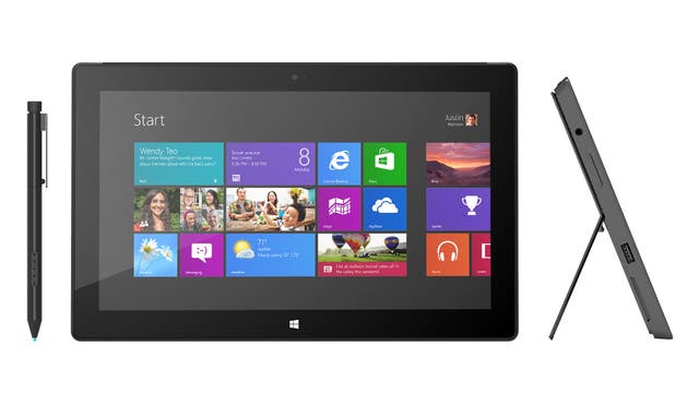 Microsoft's Surface Pro running Windows 8