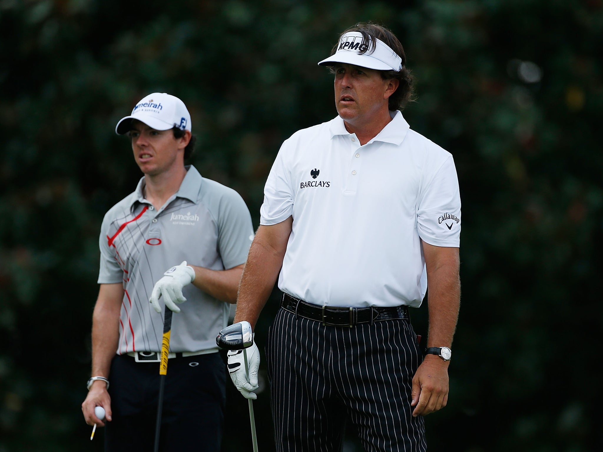 Rory McIlroy will play alongside Phil Mickelson at the 2013 Open