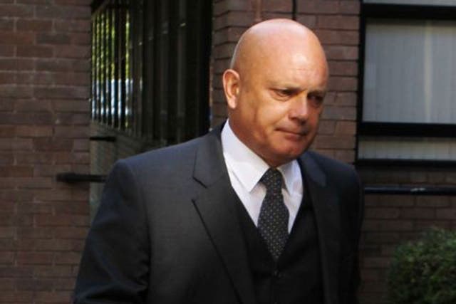 Former England and Chelsea player Ray Wilkins arriving at Staines Magistrates Court in Surrey