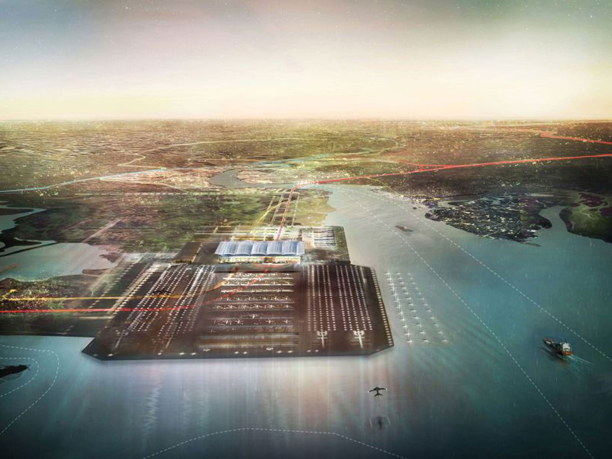 Heathrow plus one An extra runway north of the A4 at Sipson has been ditched in favour of an extra southern runway