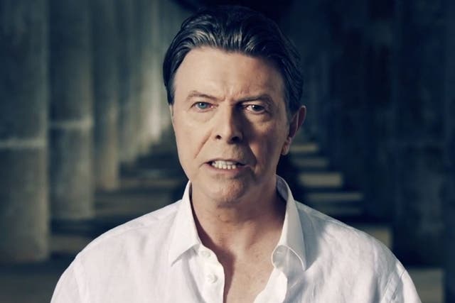 David Bowie in the video for 'Valentine's Day'