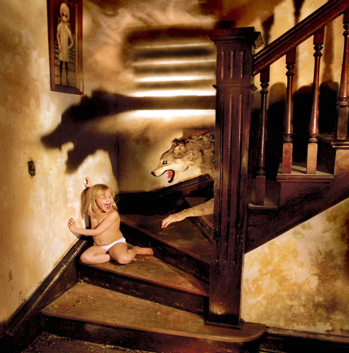 Картина которая вызывает панику. Ужастики Джошуа Хоффайн. Джошуа Хоффин детские страхи. Детские страхи фотопроект Джошуа Хоффайна.
