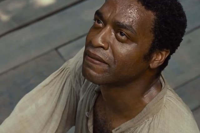 Chiwetel Ejiofor in Steve McQueen's 12 Years a Slave