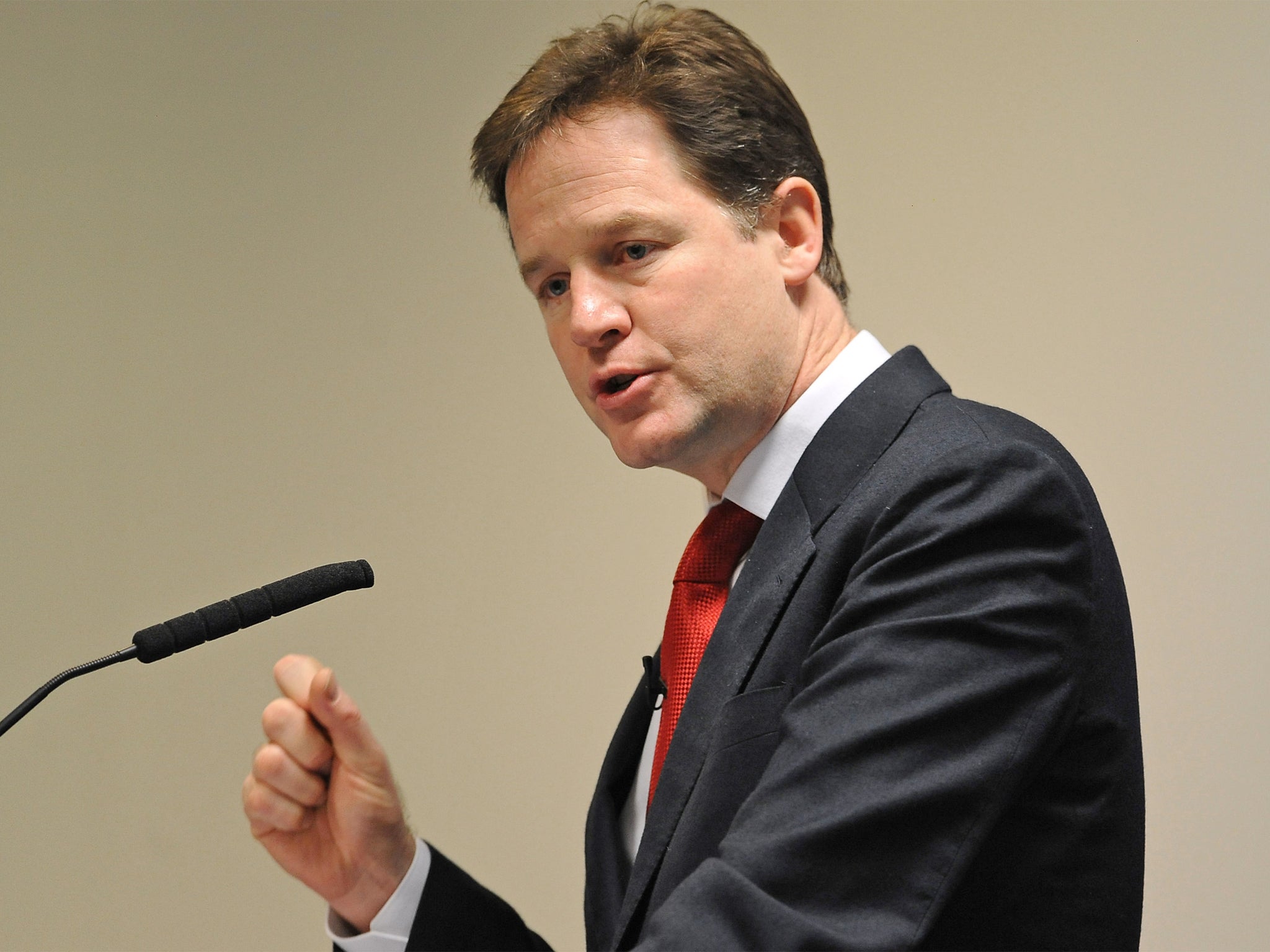 Clegg: 'We need to raise the bar'
