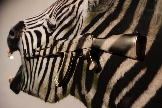Screaming Zebra - Decomissioned AK47, removed from DR Congo, Russian origin