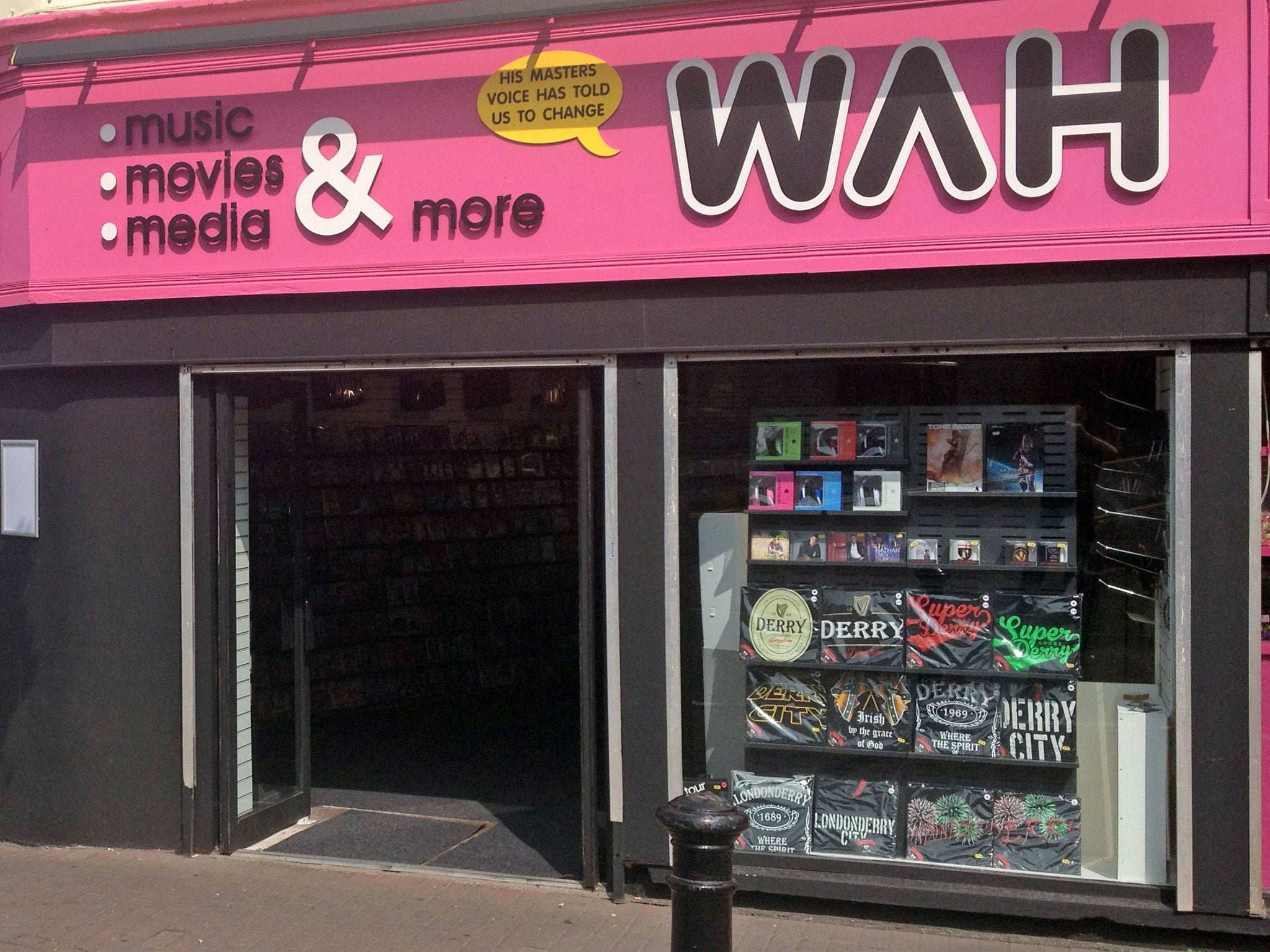 "Wah the...": Tony Cregan's store in Derry