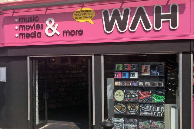 "Wah the...": Tony Cregan's store in Derry