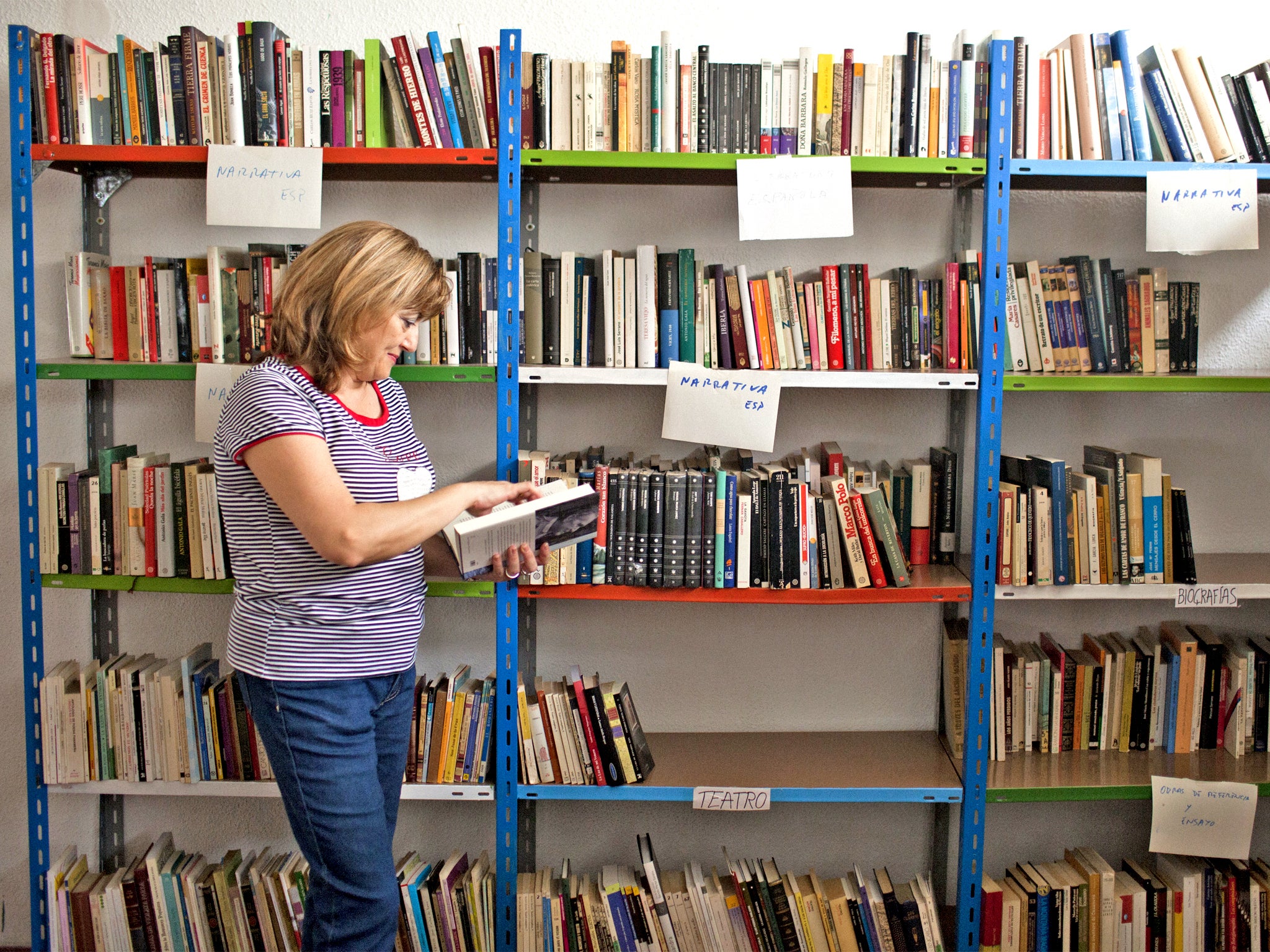 The library has relied on book donations from local families