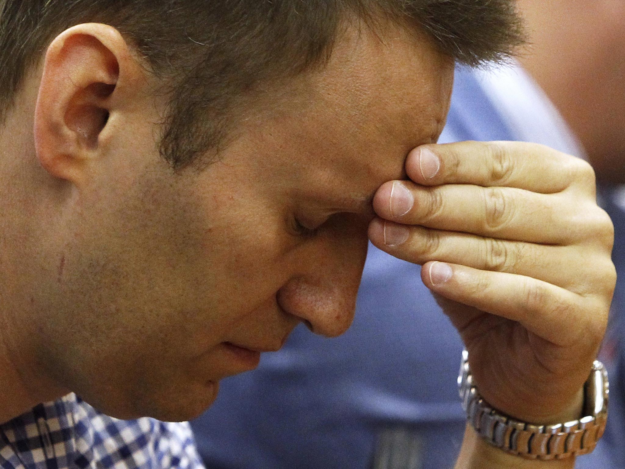 Russia temporarily freed Alexei Navalny today