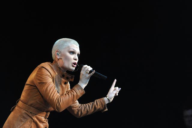 Jessie J in concert at the Tate Modern in June 