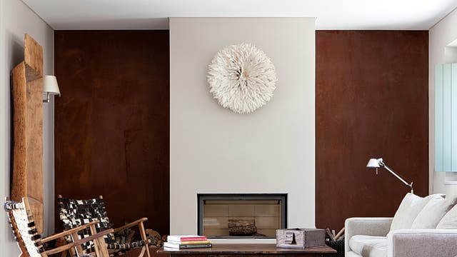 Rustic retreat: the lounge